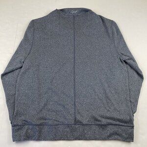 Greg Norman 1/4 Zip Golf Pullover Men’s L Gray Lightweight Polyester Stretch